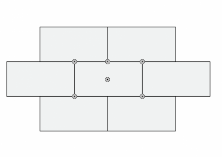 Рекомендуемое расположение грибков